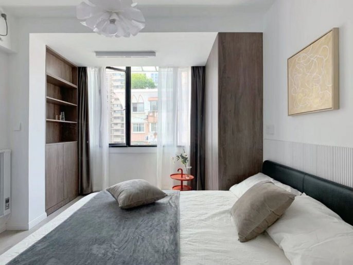 Jing’an Modern 1Br/1Lr/1Bt Close to L7 Changping Rd Station