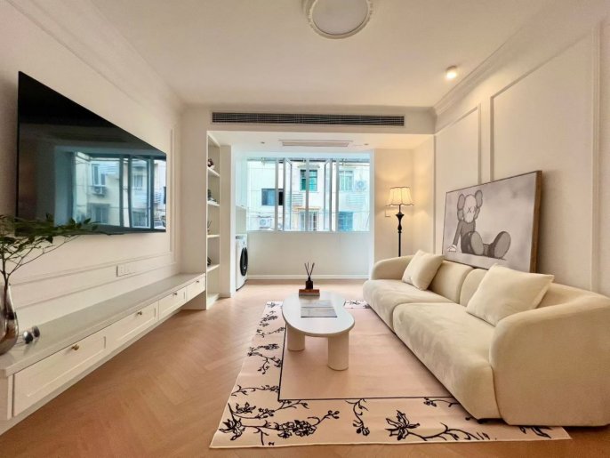 Cozy real 1br 1lr Nr L3/4 W Yan'an rd sta