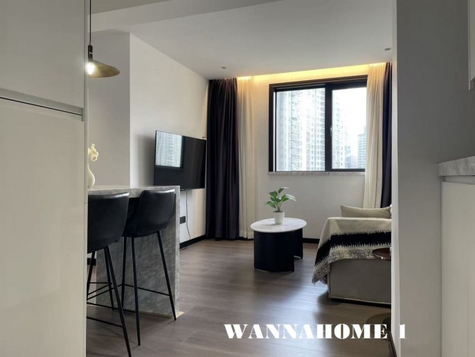 Modern&Spacious&Bright 1Bdr 1Bath Apt+L7 Chang Ping Rd+Nice View+Large Closets