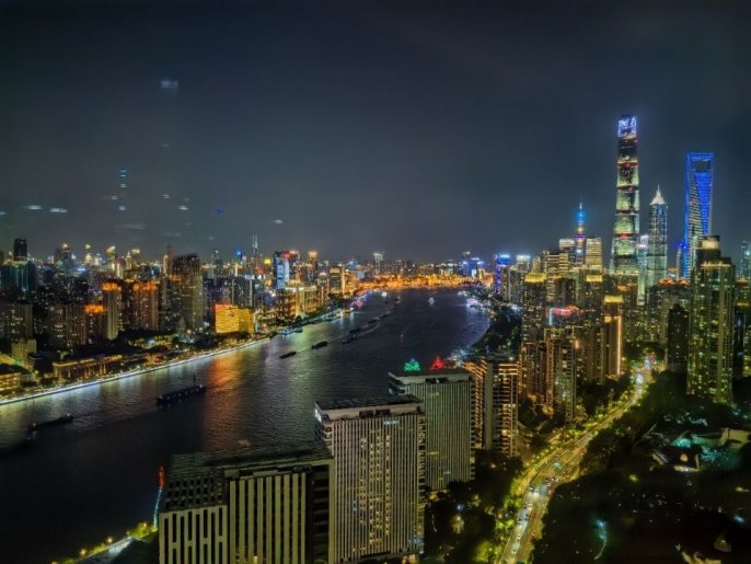 Perfect river view 3 brs big living room modern furniture beside Huang pu river