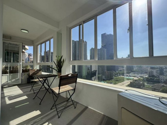 3+1Bdrs 2Baths /Huge balcony/ L7 Chang Ping Rd/Nice Compound