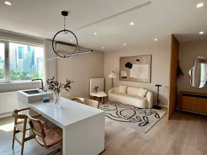 Hunan Rd 2BR APT Lift Park Shanghai Library 19.8k