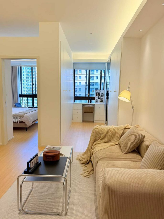 Brand new 1br with Floor heating @Putuo L7/13