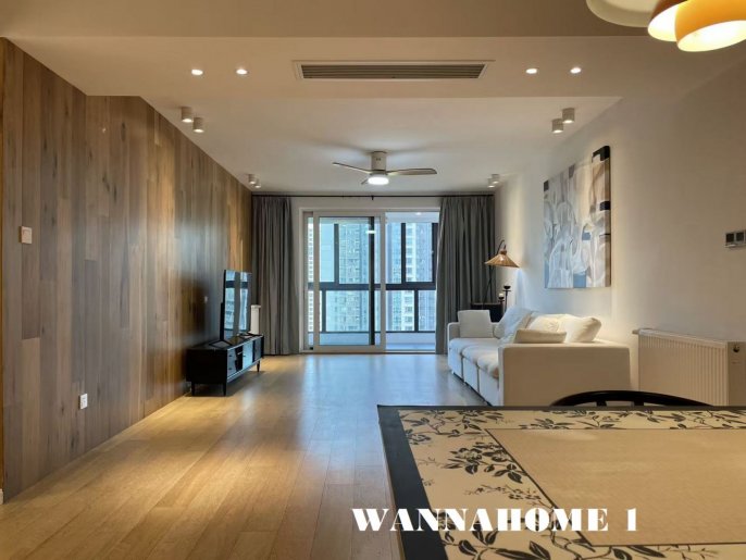 Spacious&Modern 4Bdrs 2Baths Apt+L7 Chang Ping Rd+Top Compound+Huge Balcony