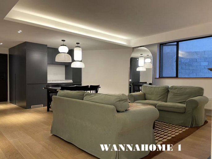 Nice Compound/Modern&Spacious 3+1Bdrs 2Baths Apt+Su Zhou Creek+L13 Jiang Ning Rd