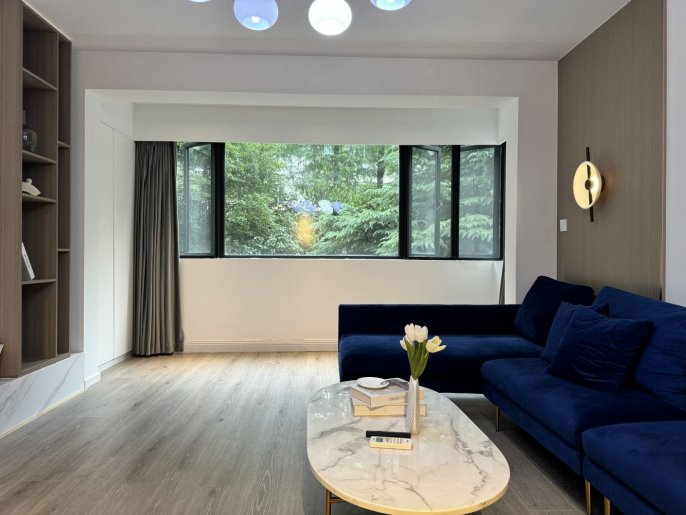 Spacious 2Br 120Sqm+heating | Zhongshan Park Metro L2/3/4 | Good compound 15.2K