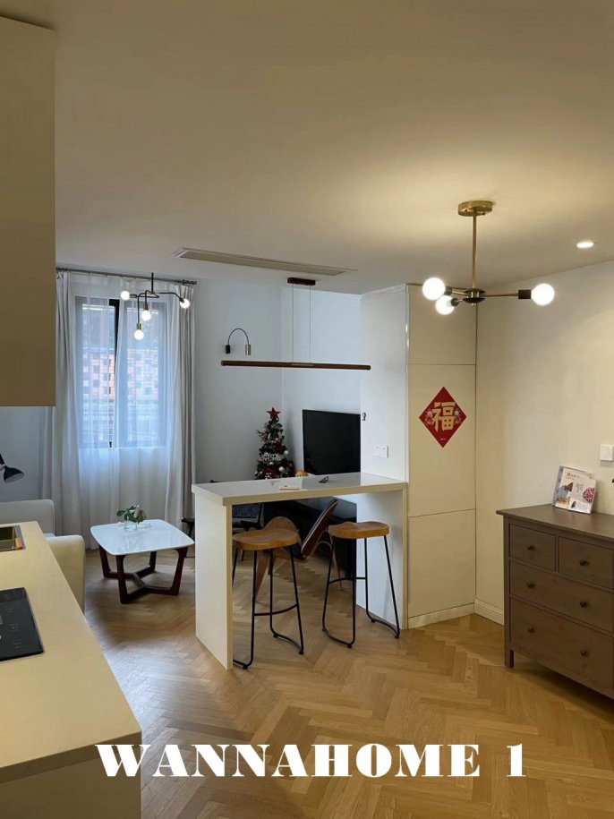 Modern&Bright&Vintage Duplex 1Bdr 1Bath Apt+West Nanjing Rd Metro