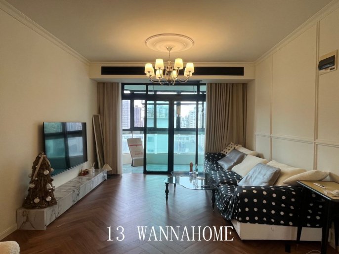 Fabulous&Spacious&Modern&Bright 2Bdrs 2Baths Apt/L13 Wu Ning Rd/Nice Compound