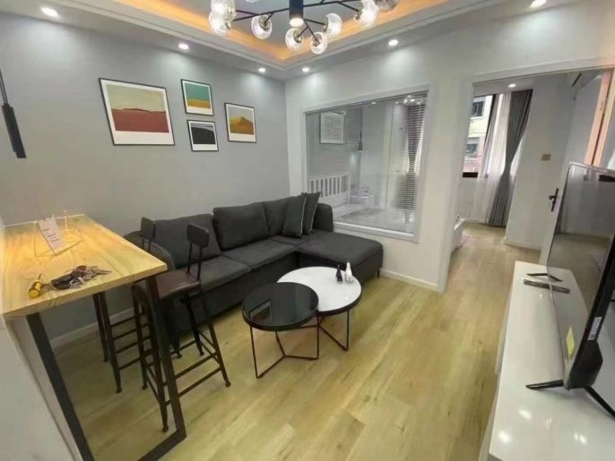 Amazy1BR near Hongqiao RD Sta M3/4/10/5F without Lift/5.6K/Donghua Uni