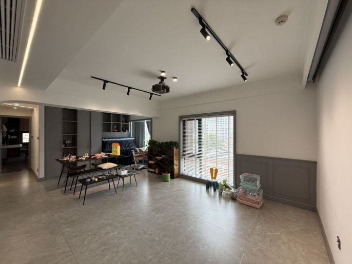 Modern 3brs floor heating open kitchen near west fu xing road Wu kang road 20K