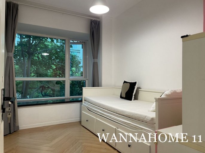 Fabulous&Spacious&Bright&New 2Bdrs 1Bath/L14 Wu Ding Rd/Good View/Many Windows