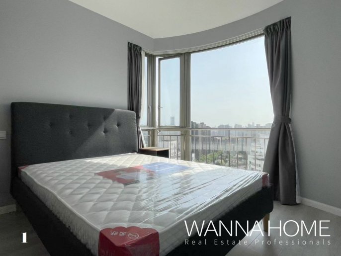 Spacious&Modern&Bright 1Bdr 1Bath Apt+L2/7/14 Jing An Temple+Awesome View